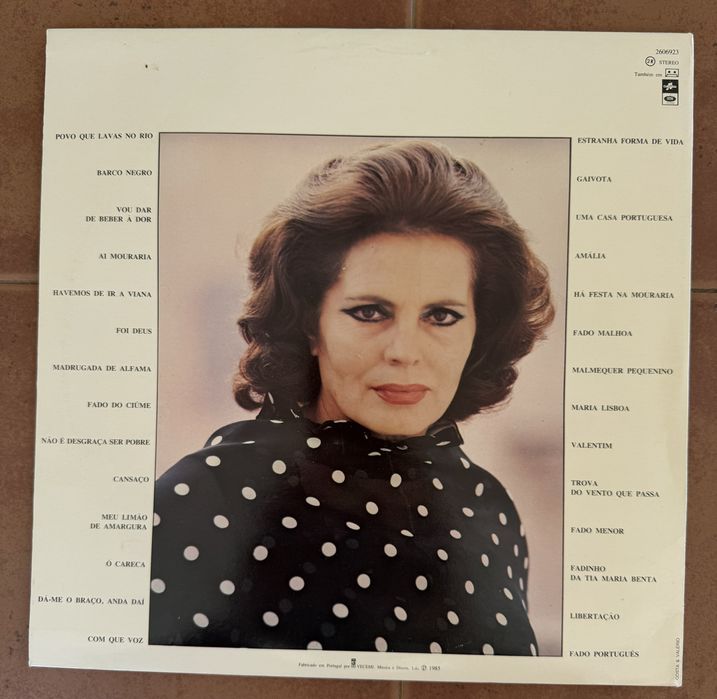 Discos vinil duplo - o melhor de Amalia