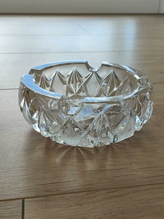 Popielnica kryształowa PRL