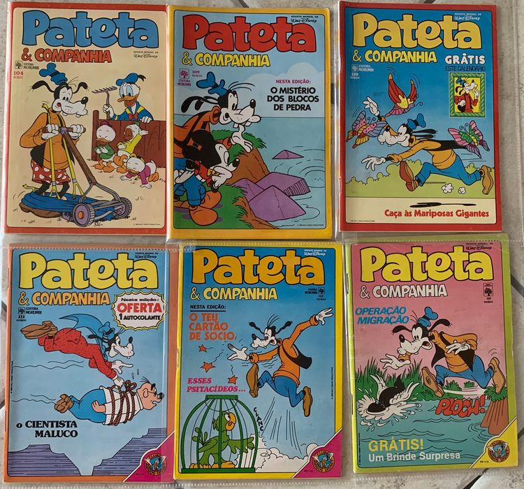 BD Disney Pateta e Companhia  54 Revistas PT-PT