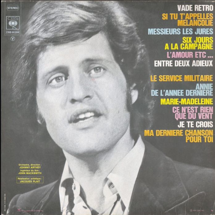 Виниловые пластинки Joe Dassin