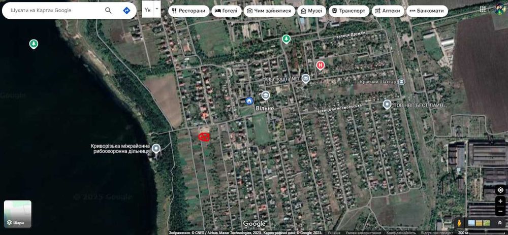 Продам земельну ділянку під забудову в с. Вільне (Червоний Шахтар) - View 4