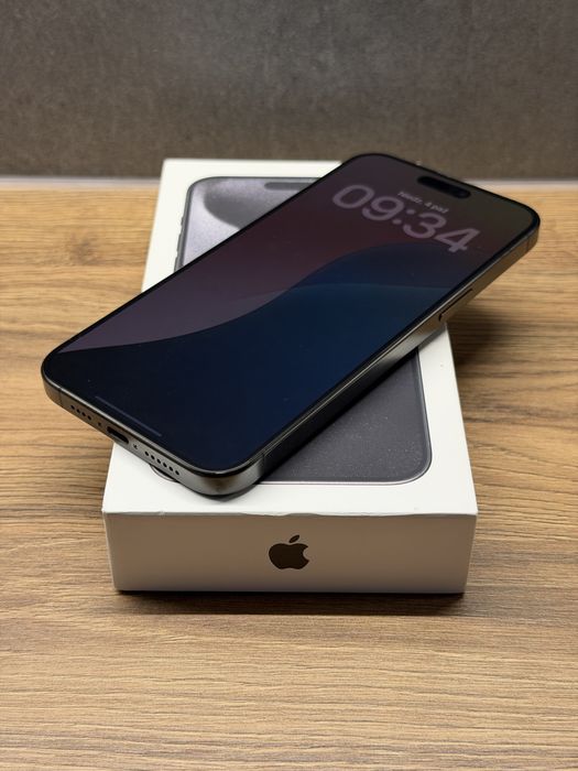 Iphone 15 Pro Max Black Titanium 256gb