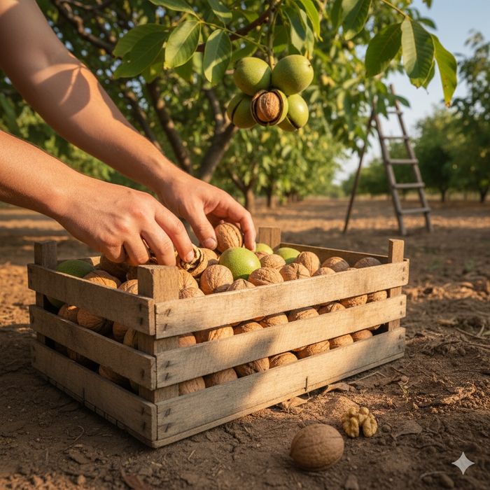Волоський горіх/ Грецький горіх/ Орех грецкий