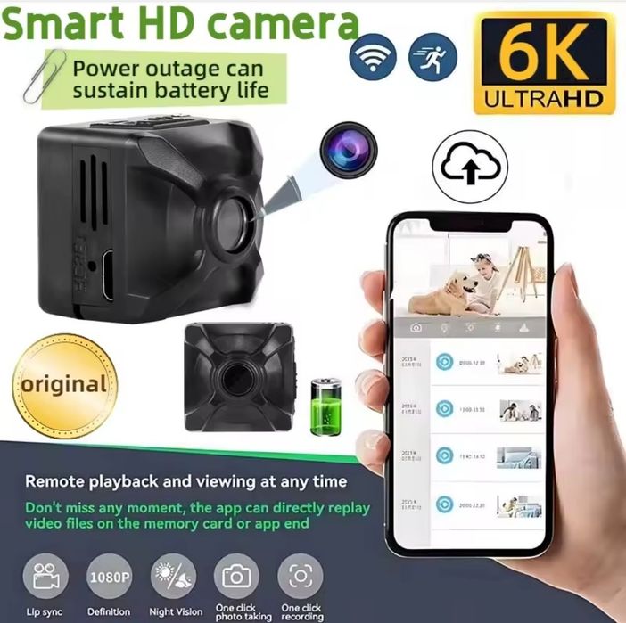 Mini câmera de vigilância HD nova a baixo custo