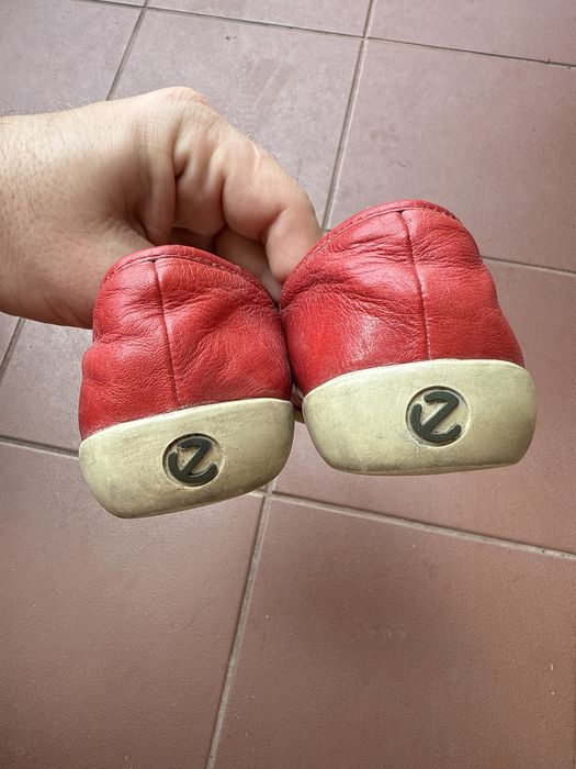 Buty Ecco wsuwane czerwone rozmiar 38 stan dobry używane
