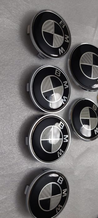 Centros Para BMW Carbono 4 Jantes 1 Frente 1 Mala 1 Volante