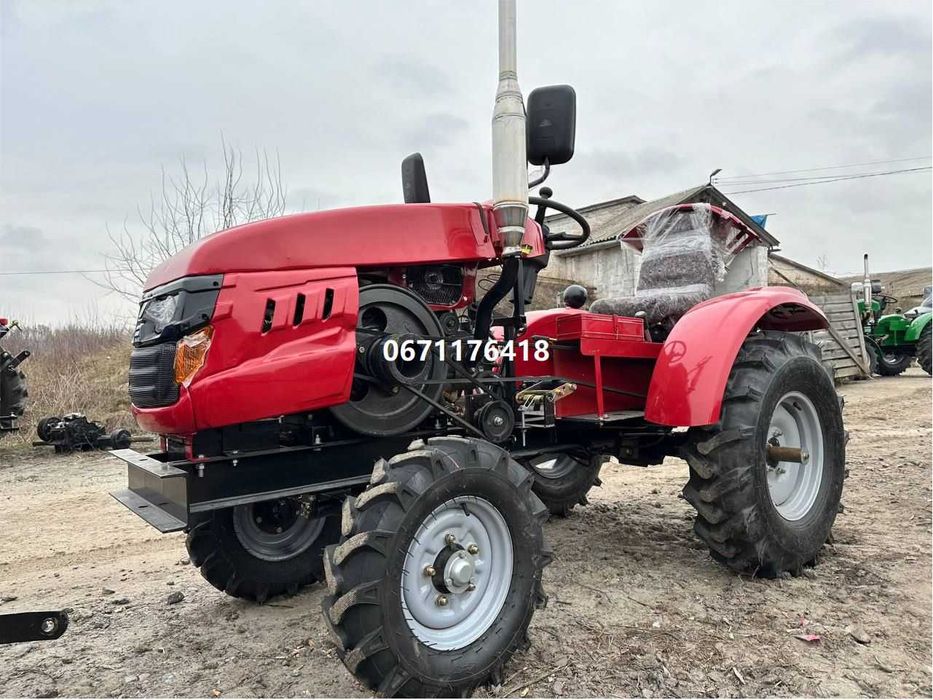 Мототрактор KENTAVR 200В Посилена Рама Фреза+плуг Кентавр доставка