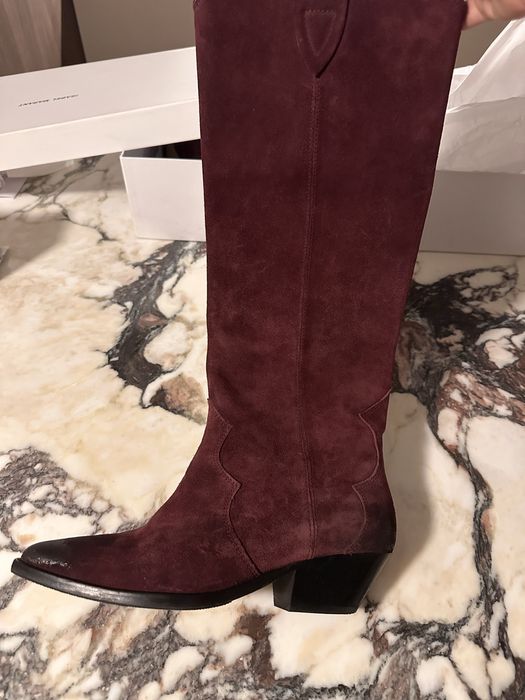 Isabel Marant замшеві чоботи