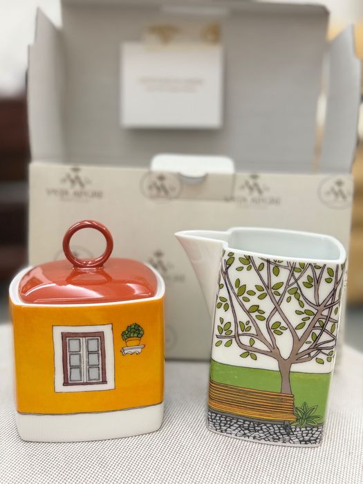 Vista Alegre Alma de Lisboa – Serviço de Café Completo, 12 Chávenas – Novo
