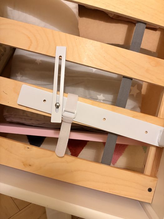 Łóżeczko woodies + materac 120x60