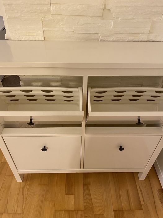 Szafka na buty biała