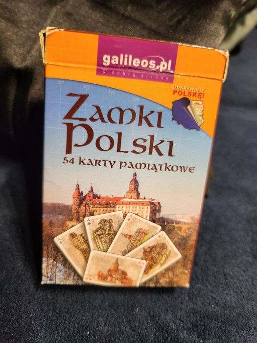 Zestaw kart Zamki Polski Tanio