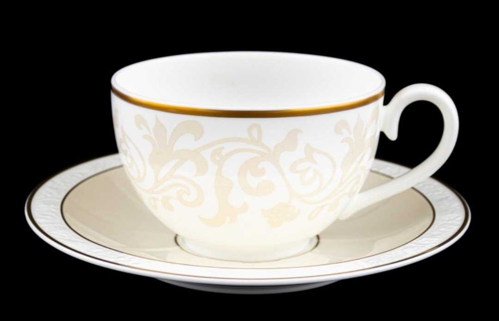 Villeroy & Boch conjunto IVOIRE porcelana chá e café