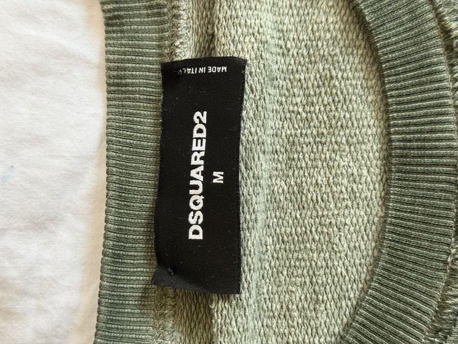 Кофта Dsquared2 Military Crew-neck Sweatshirt Italy