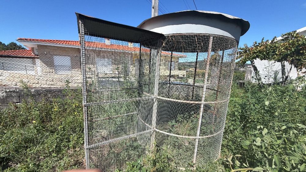 Gaiola grande de jardim TROCO POR RING NECKS
