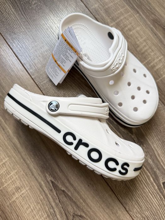 Крокси жіночі, crocs, чорні, білі, рожеві