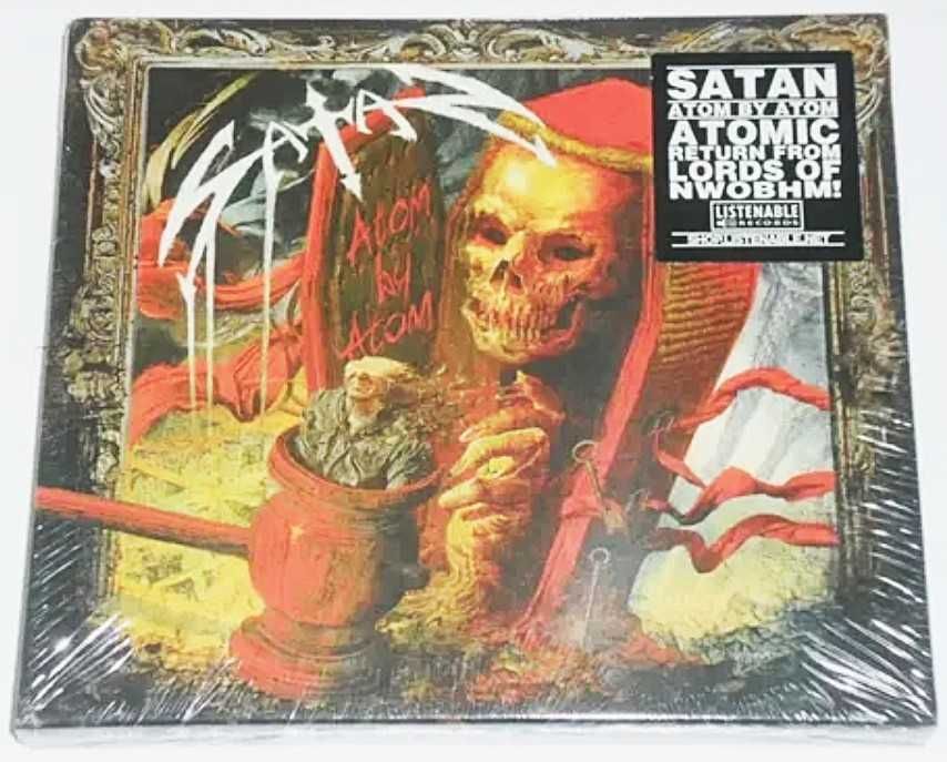 SATAN - Life Sentence / Atom By Atom (CD's)