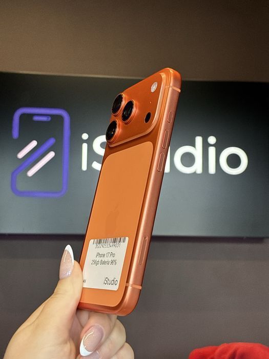 iPhone 17 Pro 256GB Kosmiczna pomarańcza - bateria 96% - gwarancja 12 mies. - rozliczenie starego iPhone’a