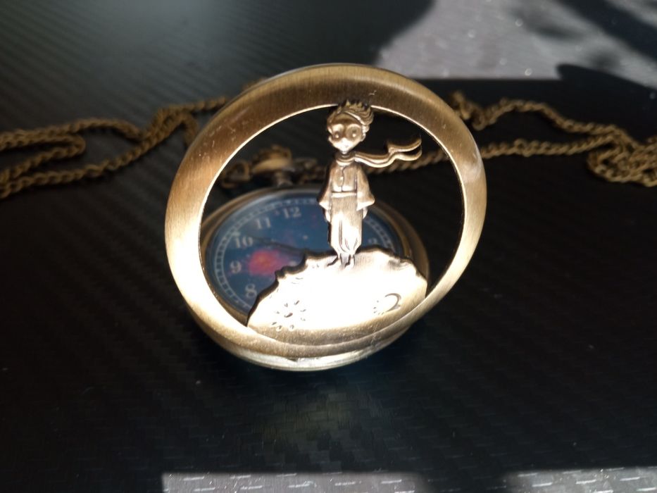 Zegarek kieszonkowy z motywem Małego Ksiecia