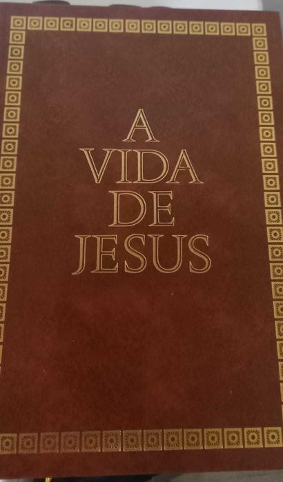 A vida de Jesus  - colecção de luxo de 4 livros
