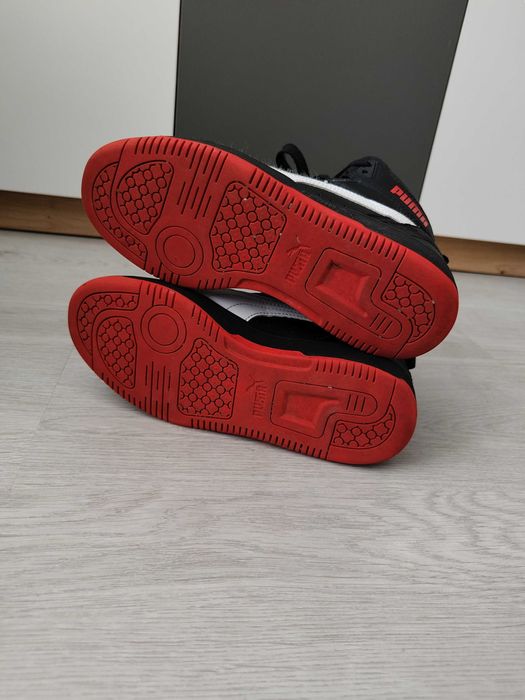 Puma Sneakersy Rebound Joy 37 wysokie za kostkę buty do koszykówki