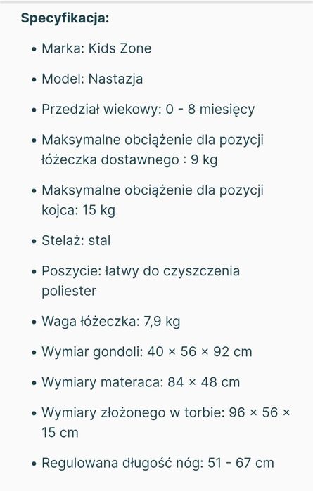 Dostawka dla dziecka