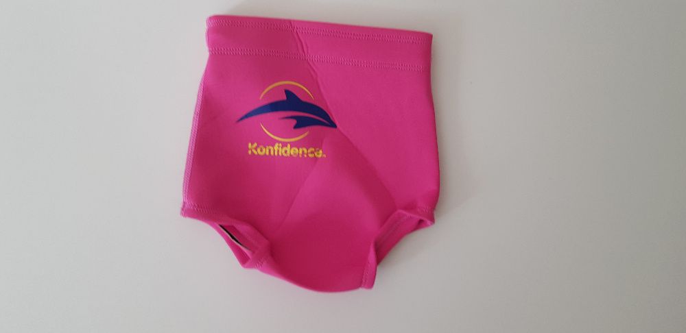 Konfidence Nappicova neoprenowe majteczki do pływania, 0-3 M różowe