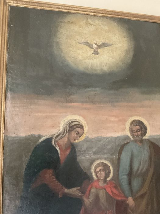 Pintura oleo arte sacra