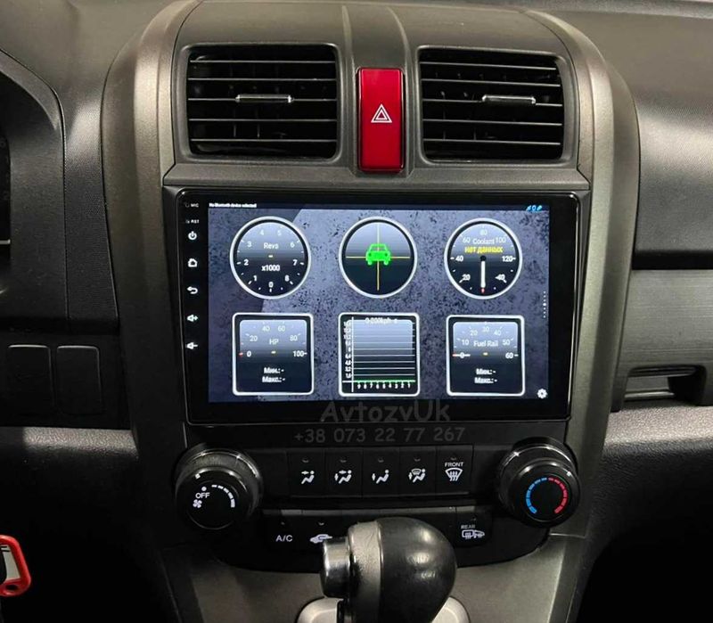 Магнитола CR-V Honda CRV СРВ GPS Хонда ЦРВ Tesla 2 CarPlay Андроид 16