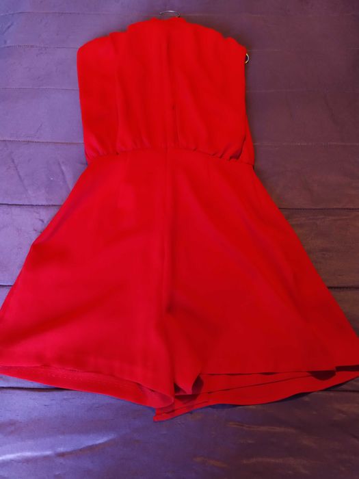 Macacão saia calção