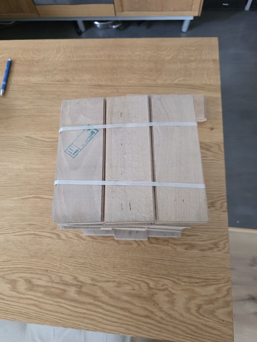 Parkiet Klepka drewniana 198x66x22