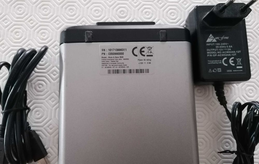 Disco rigido externo, 465GB, por 40€
