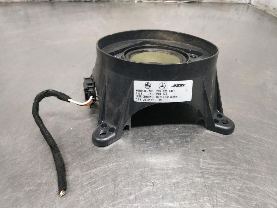 Sistema De Áudio Rádio Cd Mercedes-Benz Cl Bm 215 Coupe