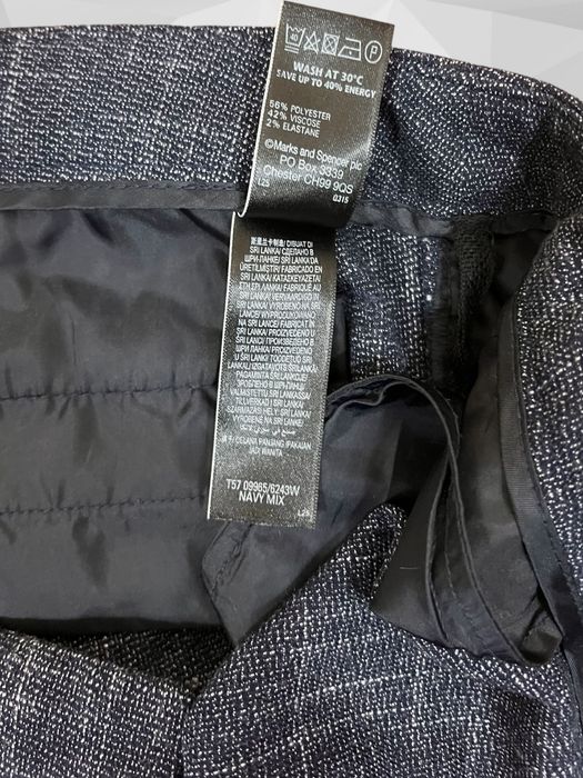 Marks & Spencer Wide Leg roz. 42 damskie spodnie z szerokimi nogawkami
