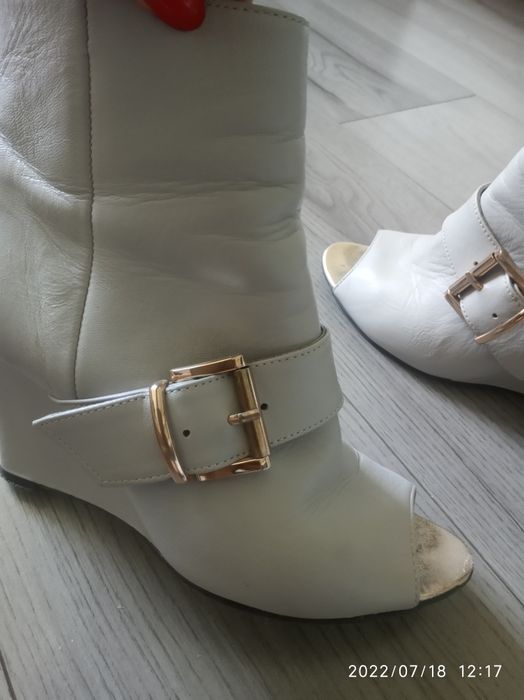 Buty skórzane damskie 38