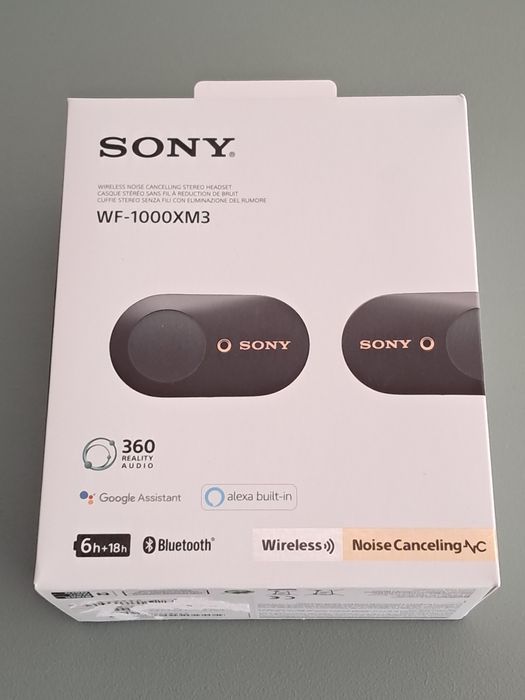 Sony auriculares (ear pods) WF-1000XM3