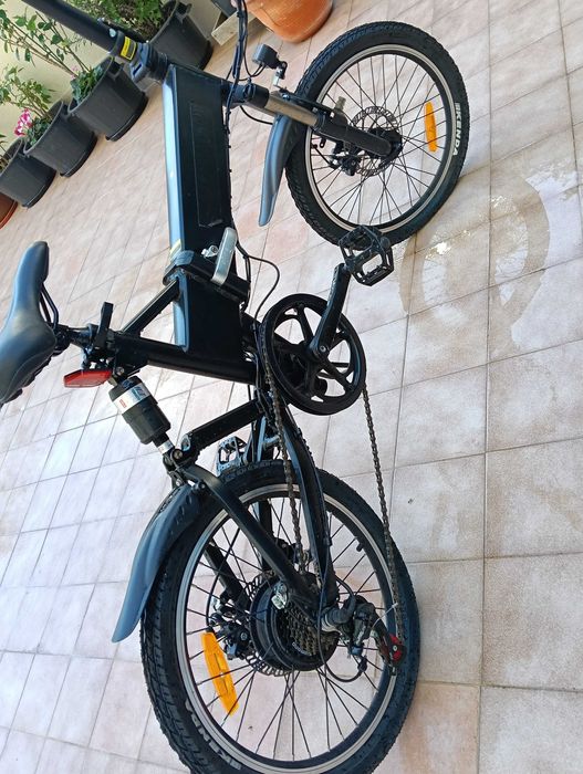 Bicicleta elétrica Shimano de 7 velocidades