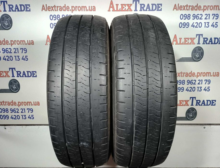 2 шт. 215/70 R15C цешка Kumho PorTran KC53 літні шини вживані, 6 мм
