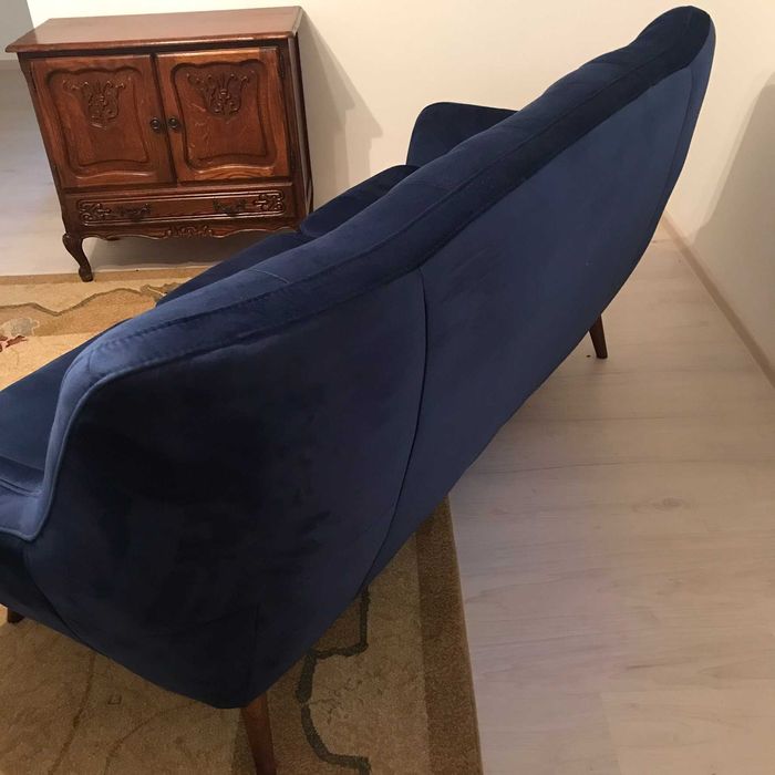 SOFA 3 osobowa  Gala Collezione - granatowa