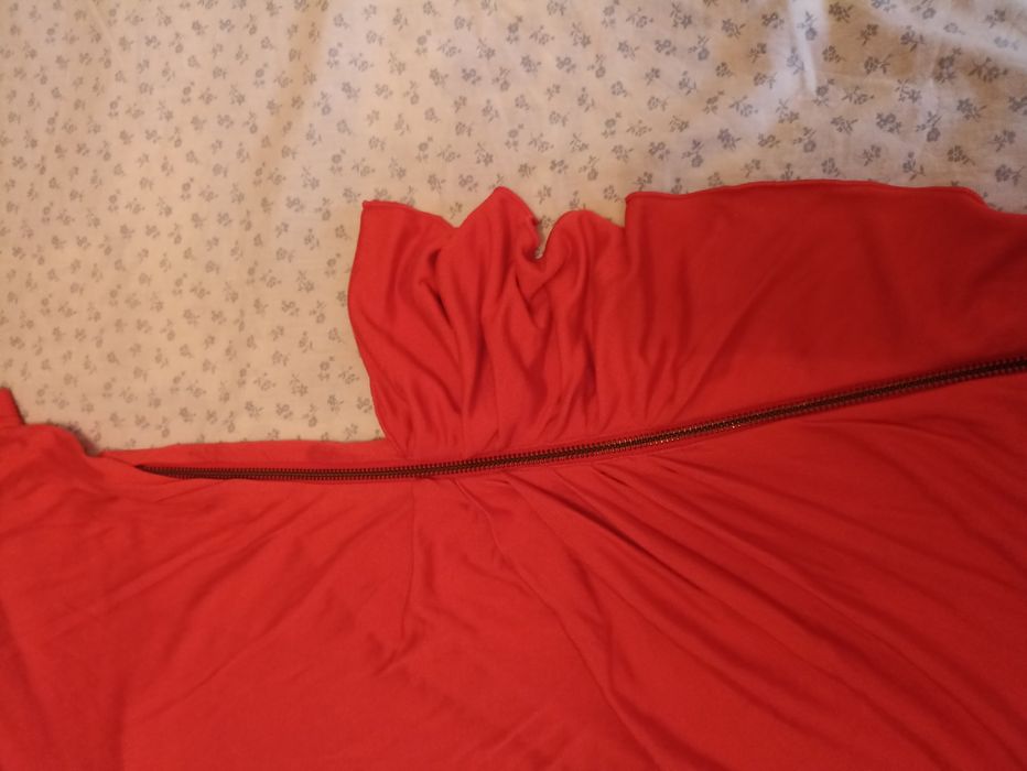 Vestido vermelho da Mango