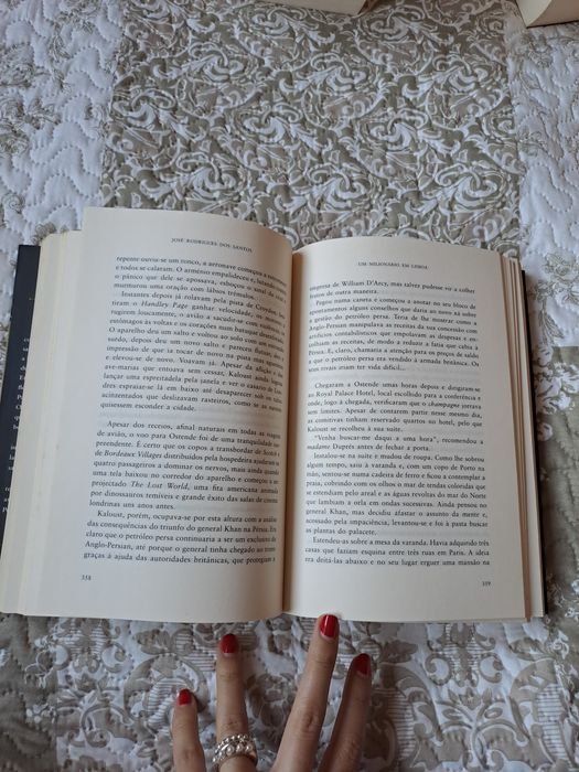 Livro "Um Milionário em Lisboa" de José Rodrigues dos Santos