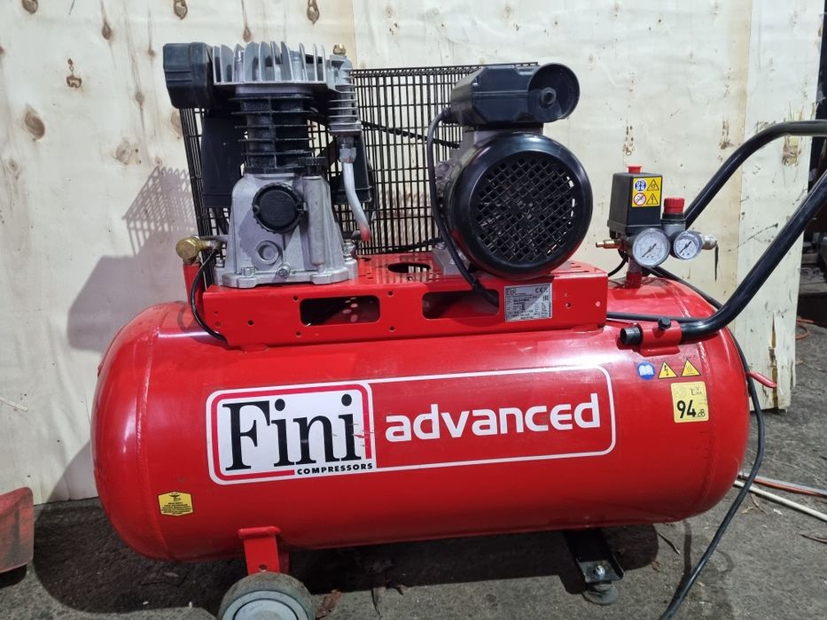 Sprezarka kompresor 100l zbiornik włoski jak nowy