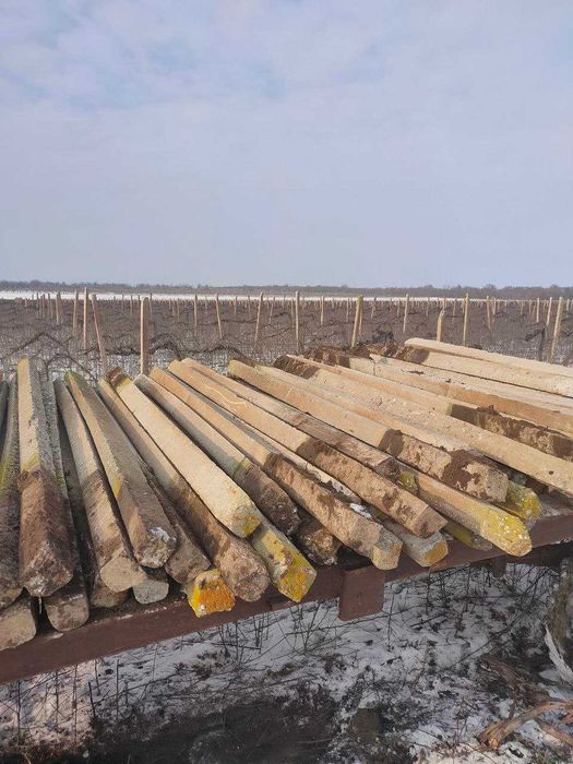 Стовпи Стовпчики столбики для паркану забора огорожі з сітки 2.4м!