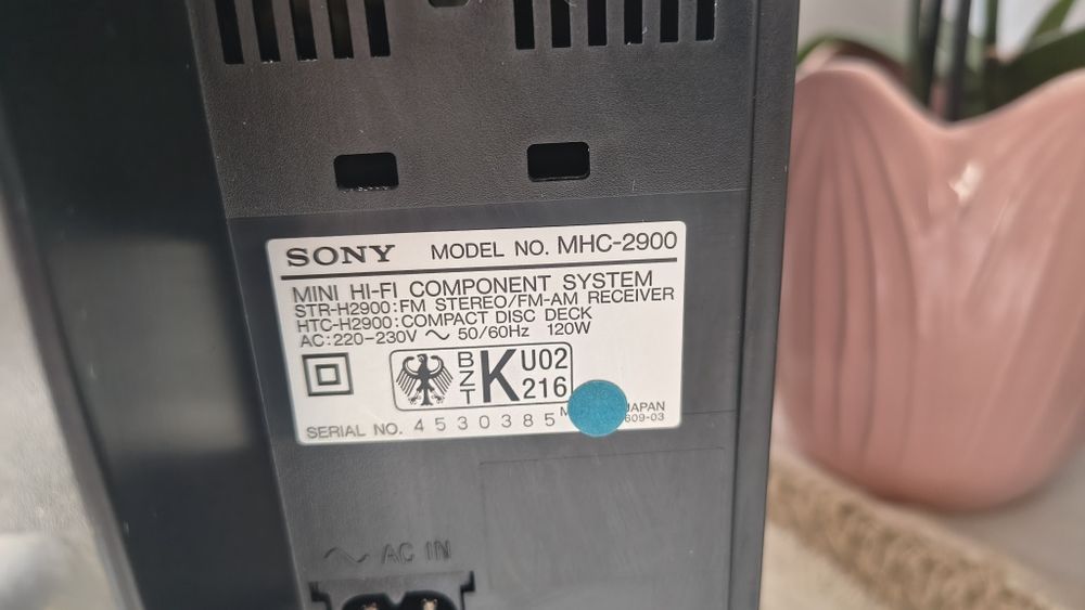 Mini wieża Sony MHC-2900