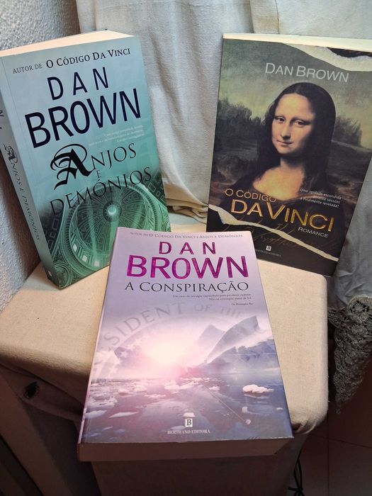 Dan Brown 3 livros