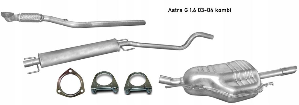 Глушник Opel Кадет Vectra Astra G H J Corsa Zafira Omega
