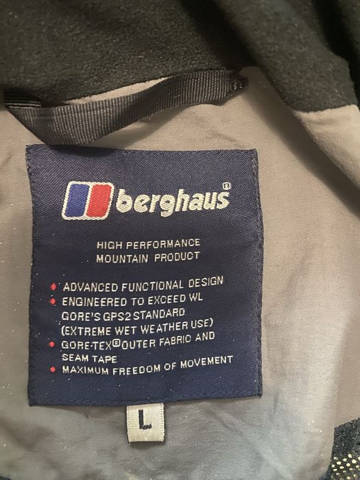 Ветровка berghaus gore-tex