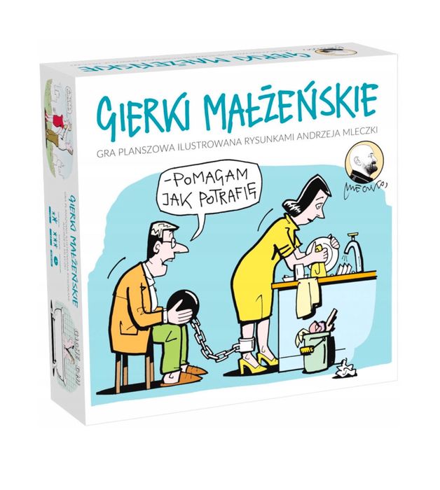 Gierki małżeńskie GRA PLANSZOWA Andrzej Mleczko