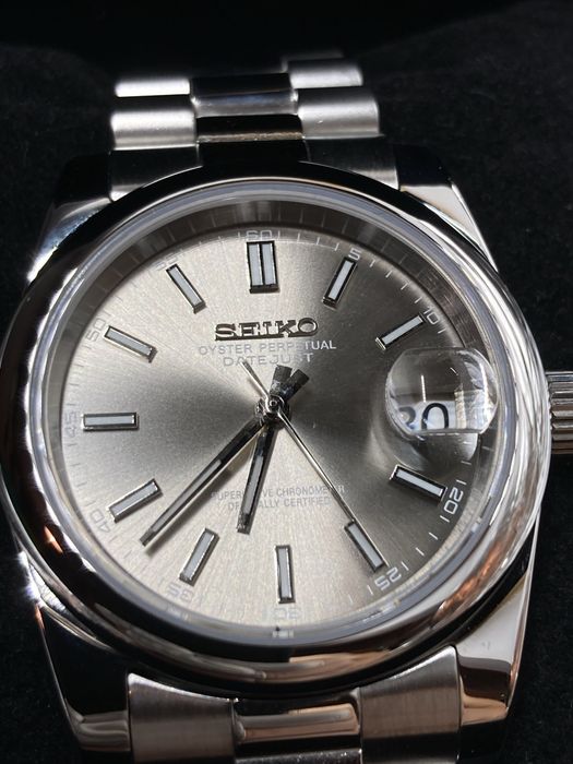 Seiko Mod Datejust Custom | 36mm | NH35 | Sapphire Crystal | President