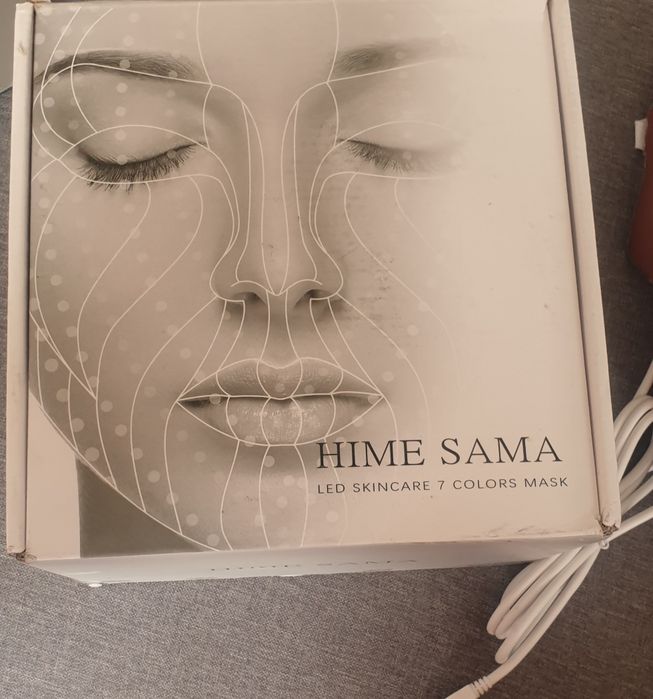 Maska na twarz do terapii fotonowej led